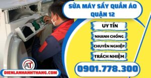 Sửa máy sấy quần áo quận 12 - Điện lạnh Anh Thắng