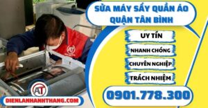 Sửa máy sấy quần áo quận Tân bình - Điện lạnh Anh Thắng