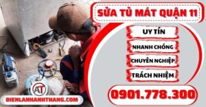 Sửa tủ mát quận 11 - Điện lạnh Anh Thắng
