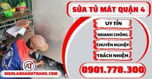 Sửa tủ mát quận 4 - Điện lạnh Anh Thắng