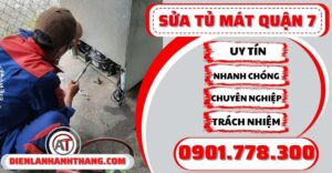 Sửa tủ mát quận 7 - Điện lạnh Anh Thắng