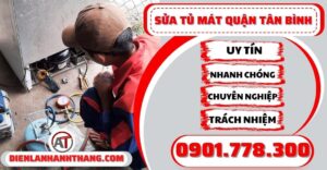 Sửa tủ mát quận Tân bình - Điện lạnh Anh Thắng