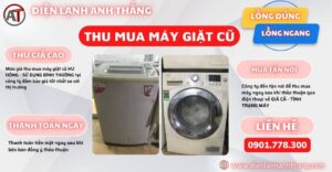 Thu mua máy giặt cũ Điện lạnh Anh Thắng