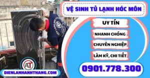 Vệ sinh tủ lạnh hóc môn - Điện lạnh Anh Thắng