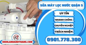 Sửa máy lọc nước quận 5 - Điện lạnh Anh Thắng