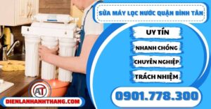 Sửa máy lọc nước quận Bình tân - Điện lạnh Anh Thắng