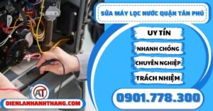 Sửa máy lọc nước quận Tân phú - Điện lạnh Anh Thắng