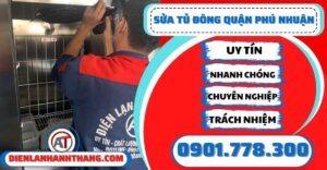 Sửa tủ đông quận Phú nhuận - Điện lạnh Anh Thắng