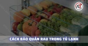 Cách bảo quản rau trong tủ lạnh Điện lạnh Anh Thắng
