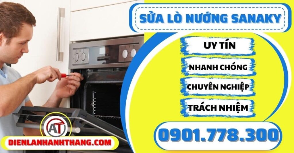 Sửa lò nướng Sanaky - Điện lạnh Anh Thắng
