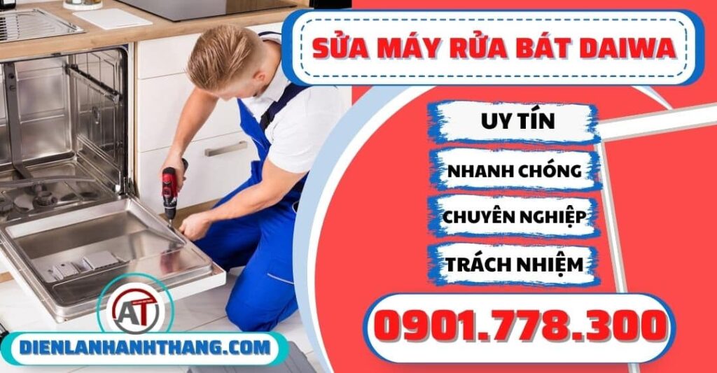 Sửa máy rửa bát Daiwa - Điện lạnh Anh Thắng