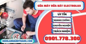 Sửa máy rửa bát Electrolux - Điện lạnh Anh Thắng