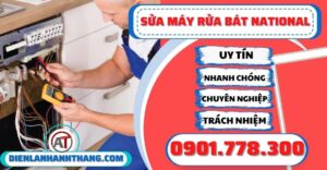 Sửa máy rửa bát National - Điện lạnh Anh Thắng