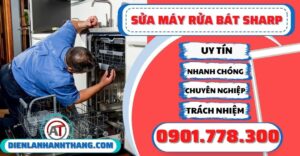Sửa máy rửa bát Sharp - Điện lạnh Anh Thắng