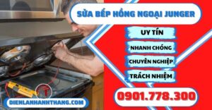Sửa bếp hồng ngoại Junger - Điện lạnh Anh Thắng