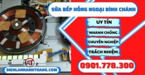 Sửa bếp hồng ngoại bình chánh - Điện lạnh Anh Thắng