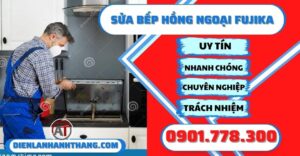 Sửa bếp hồng ngoại fujika - Điện lạnh Anh Thắng