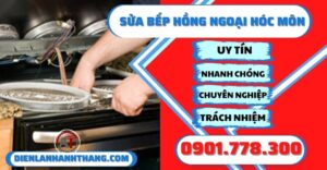 Sửa bếp hồng ngoại hóc môn - Điện lạnh Anh Thắng