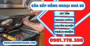 Sửa bếp hồng ngoại nhà bè - Điện lạnh Anh Thắng