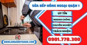 Sửa bếp hồng ngoại quận 1 - Điện lạnh Anh Thắng
