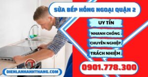 Sửa bếp hồng ngoại quận 2 - Điện lạnh Anh Thắng