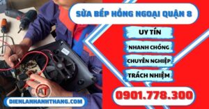 Sửa bếp hồng ngoại quận 8 - Điện lạnh Anh Thắng