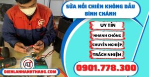 Sửa nồi chiên không dầu Bình chánh - Điện lạnh Anh Thắng