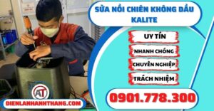 Sửa nồi chiên không dầu Kalte - Điện lạnh Anh Thắng