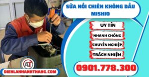 Sửa nồi chiên không dầu Misho - Điện lạnh Anh Thắng
