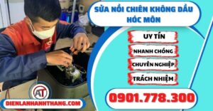 Sửa nồi chiên không dầu hóc môn - Điện lạnh Anh Thắng