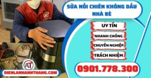 Sửa nồi chiên không dầu Nhà bè - Điện lạnh Anh Thắng