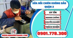 Sửa nồi chiên không dầu quận 2 - Điện lạnh Anh Thắng