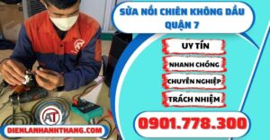 Sửa nồi chiên không dầu quận 7 - Điện lạnh Anh Thắng