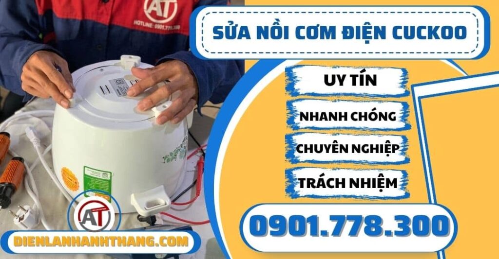 Sửa nồi cơm điện Cuckoo - Điện lạnh Anh Thắng