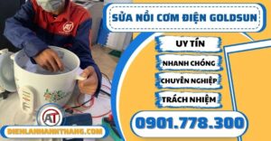 Sửa nồi cơm điện Goldsun - Điện lạnh Anh Thắng