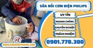 Sửa nồi cơm điện Philips - Điện lạnh Anh Thắng