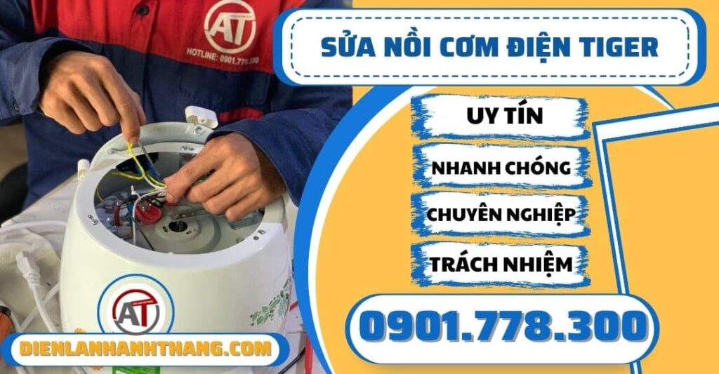 Sửa nồi cơm điện Tiger - Điện lạnh Anh Thắng