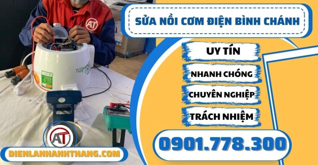 Sửa nồi cơm điện BÌnh chánh - Điện lạnh Anh Thắng
