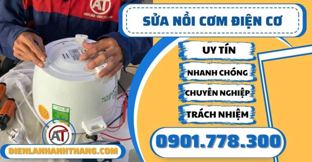 Sửa nồi cơm điện Cơ - Điện lạnh Anh Thắng