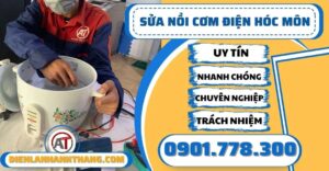 Sửa nồi cơm điện hóc môn - Điện lạnh Anh Thắng