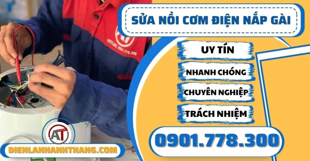 Sửa nồi cơm điện Nắp gài - Điện lạnh Anh Thắng