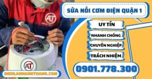 Sửa nồi cơm điện quận 1 - Điện lạnh Anh Thắng