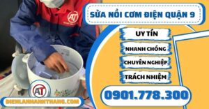Sửa nồi cơm điện quận 9 - Điện lạnh Anh Thắng