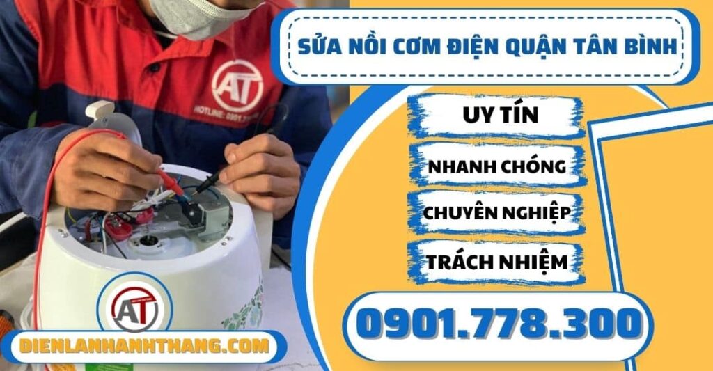Sửa nồi cơm điện quận Tân bình - Điện lạnh Anh Thắng