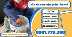 Sửa nồi cơm điện quận Tân phú - Điện lạnh Anh Thắng