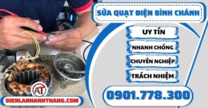 Sửa quạt điện Bình chánh - Điện lạnh Anh ThắngSửa quạt điện Bình chánh - Điện lạnh Anh Thắng
