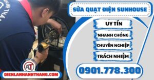 Sửa quạt điện Sunhouse - Điện lạnh Anh Thắng