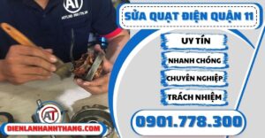 Sửa quạt điện quận 11 - Điện lạnh Anh Thắng