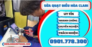sửa quạt điều hòa clari Điện lạnh Anh Thắng