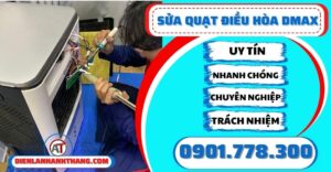 sửa quạt điều hòa dmax Điện lạnh Anh Thắng